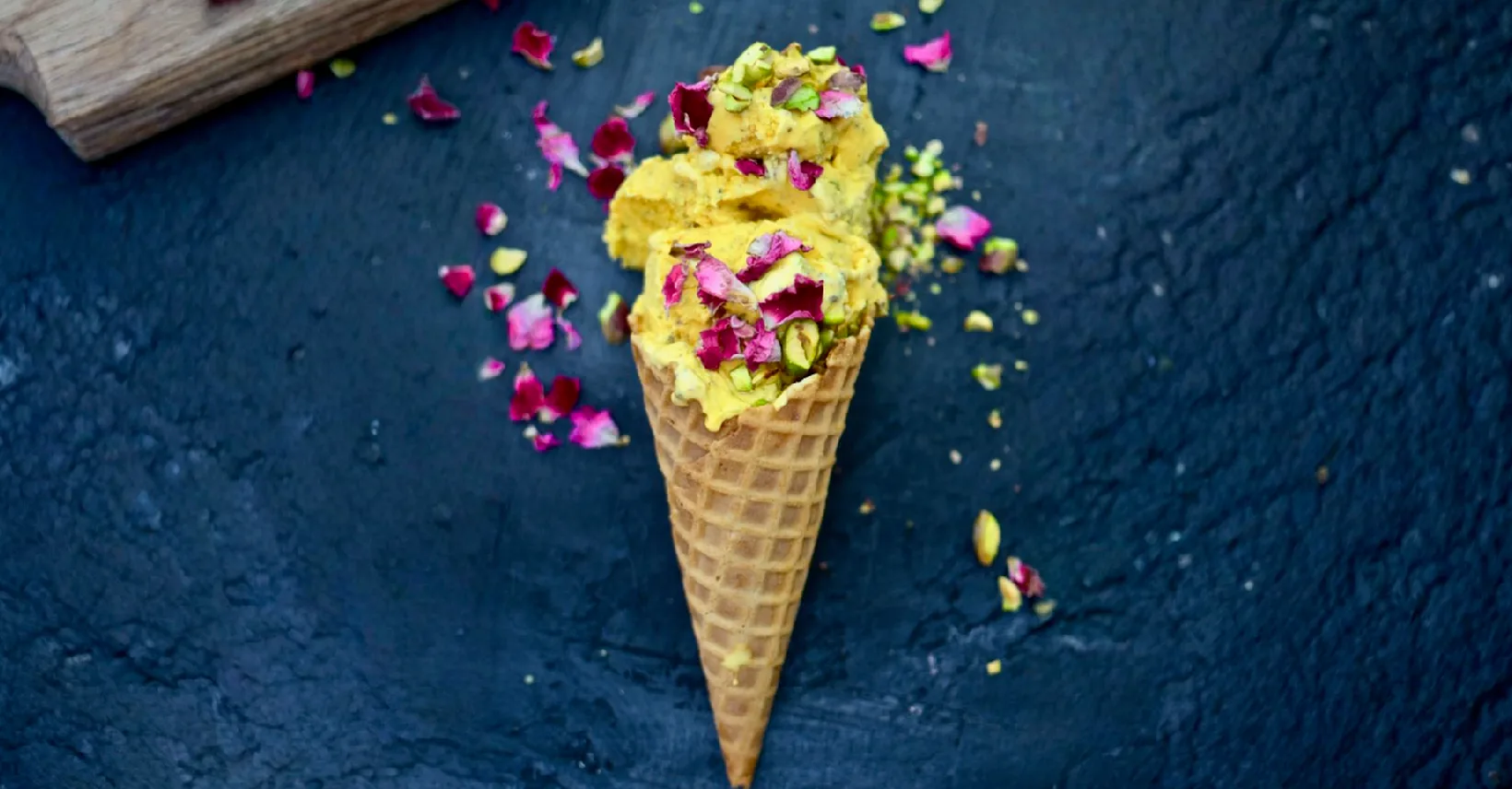 Saffron Ice Cream