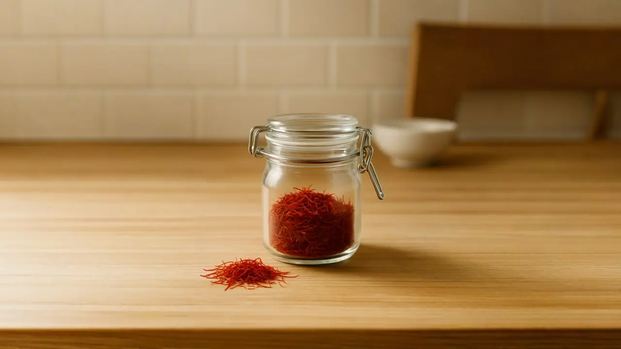 how to store saffron